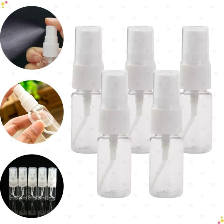 Kit 25 Borrifador 10ml Spray Frasco Transparente V