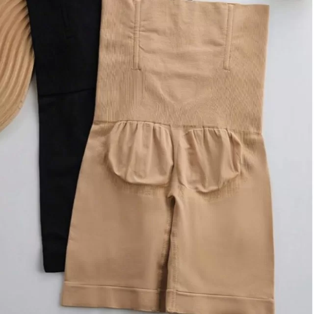 Kit 2 Shorts Modelador 4 Barbatanas Cinta Modelado