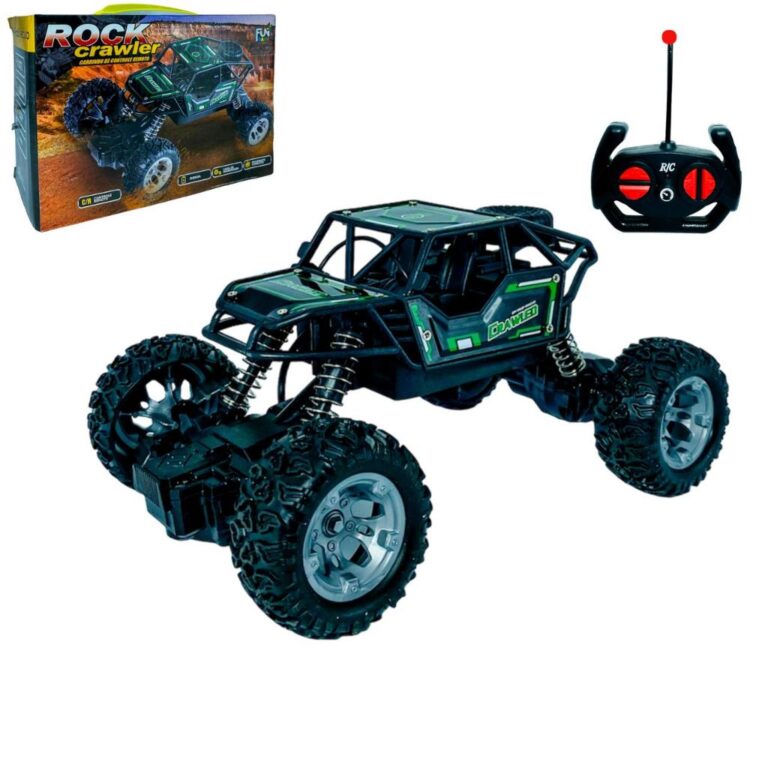 Carrinho de Controle Remoto 4×4 Recarregável