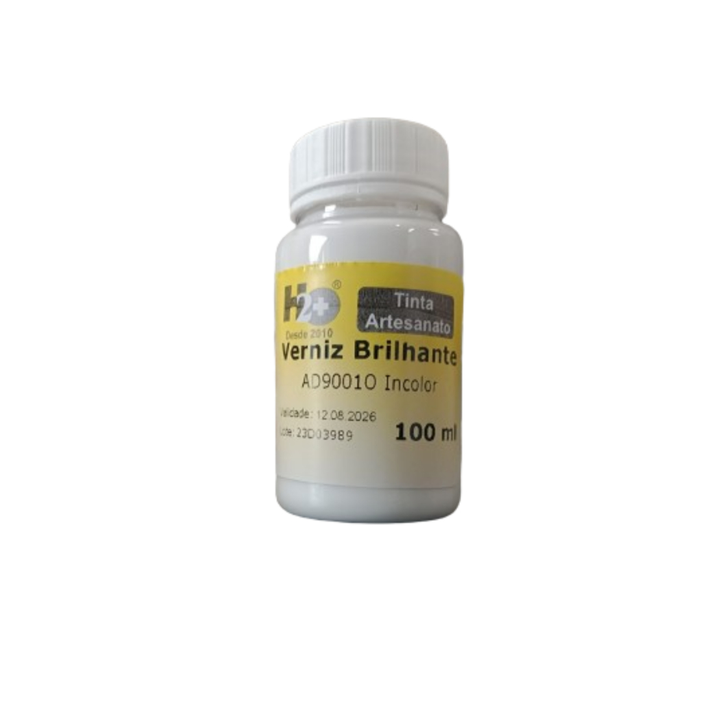 Verniz Brilhante Para Artesanato 100ml – H2omais Tintas