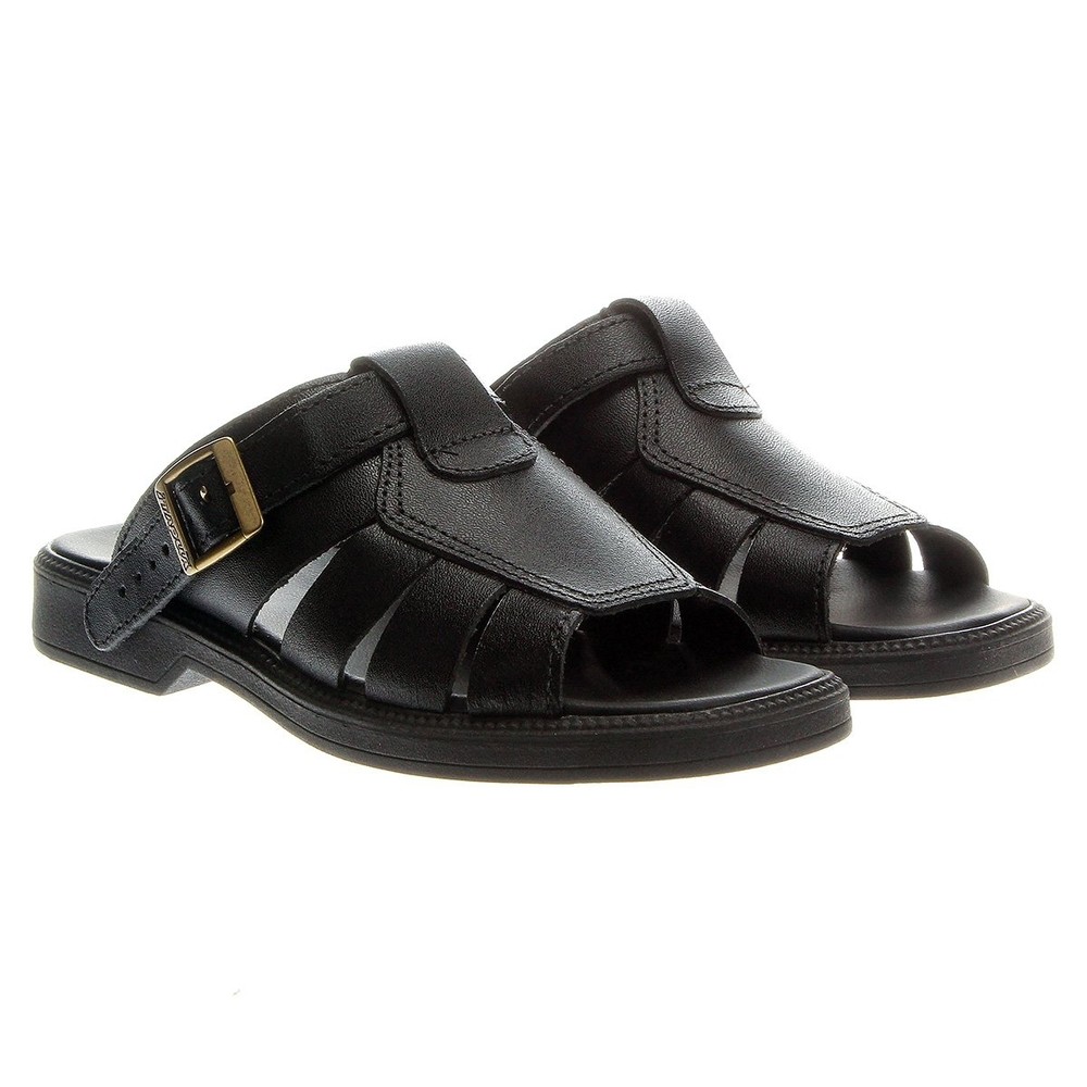 Sandália Couro Itapuã Master Masculina – Preto