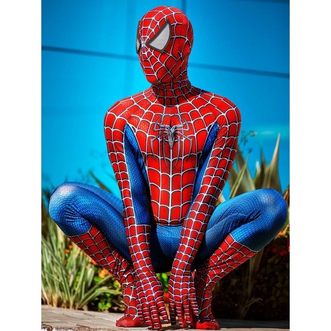 Fantasia Cosplay Homem Aranha Andrew Tobey Miles M