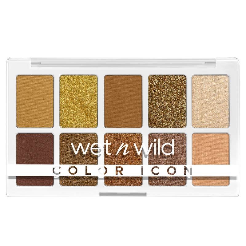 Paleta De Sombras 10 Cores Wet N Wild Alta Pigmentação Matte E Brilho Longa Duração