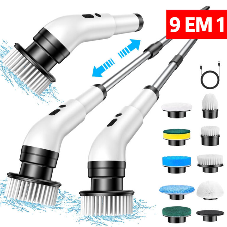 Escova De Limpeza elétrico Ajustável Janela Banh