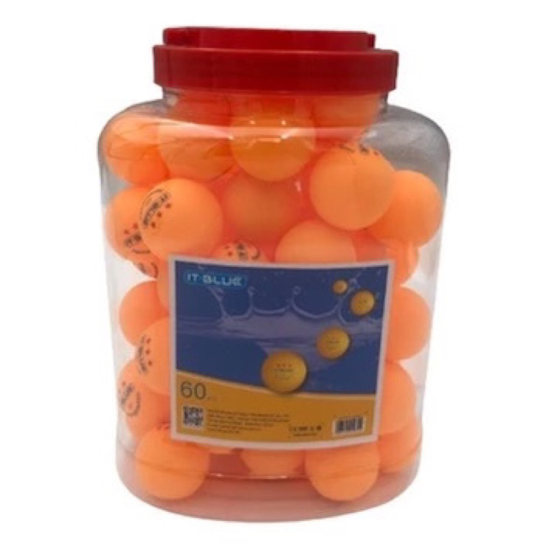 Bolinhas de Ping Pong Tenis de Mesa 60 Unidades 40mm Profissional  3 EstrelasLE