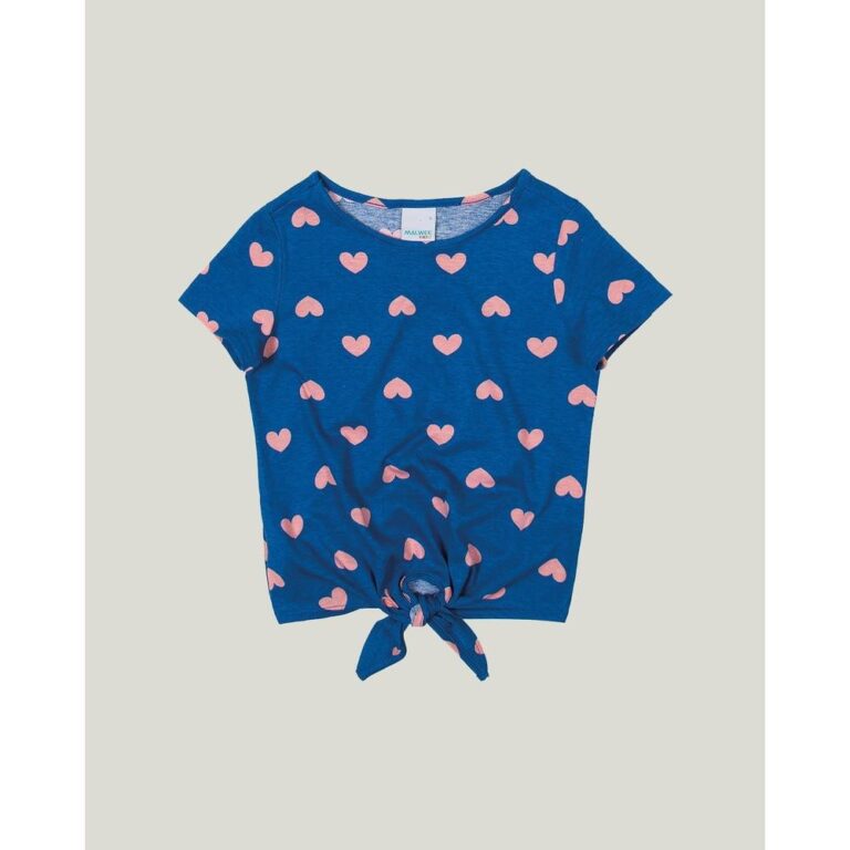 Blusa Corações Em Malha Menina Malwee Kids