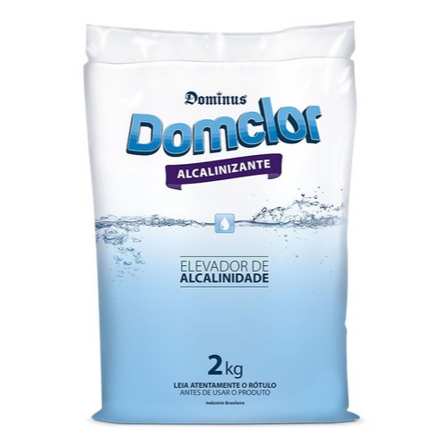 Alcalinizante Elevador Alcalinidade Piscina Domclo