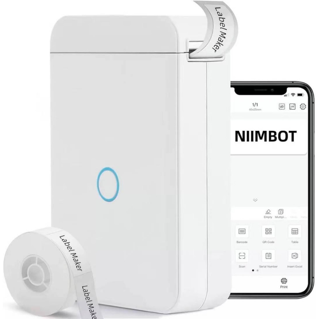 Impressora De Etiqueta Térmica Niimbot D110