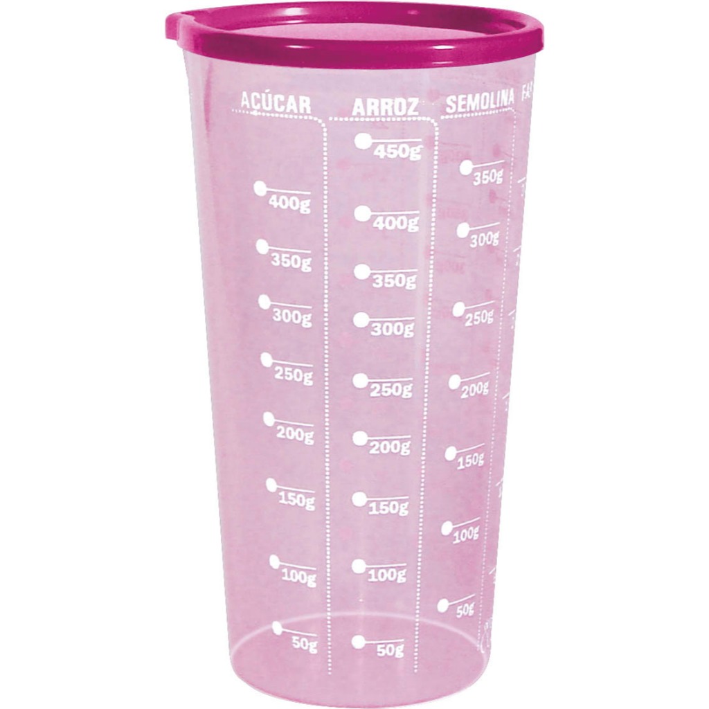 Copo Dosador C/ Tampa Multiuso 500ml