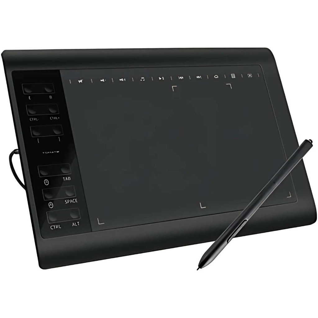 Mesa Digitalizadora 11,6 Alta Resolução e Sensibilidade ao Toque para Ilustração e Design