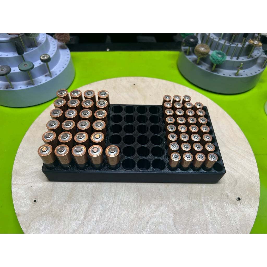 Organizador para Pilhas AA e AAA