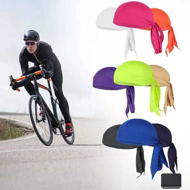 Touca de Ciclista Boné Acessório para ciclismo T