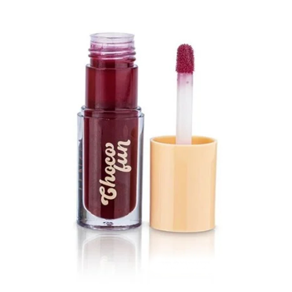Kit 4 un Lip Tint Cream Brilho Labial Choco Fun Fenzza Gloss Batom Novas Cores