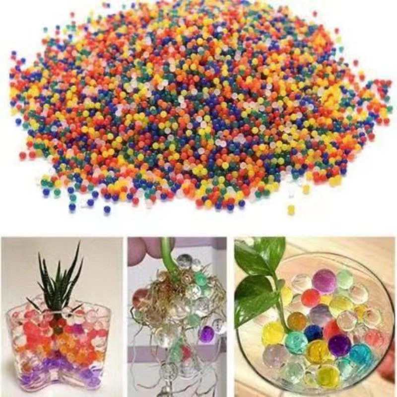 1 KG /200000 Orbeez Bolinhas de Gel Coloridas e Transparente Decorativo
