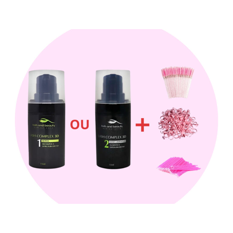 Kit Complex 3D Lash and Beauty Tratamento Nano Lam
