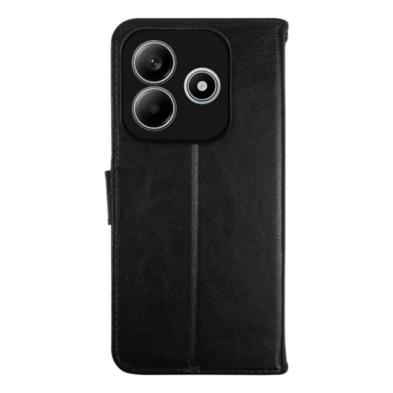Capa Carteira Flip + Película 3D Para Xiaomi Redm