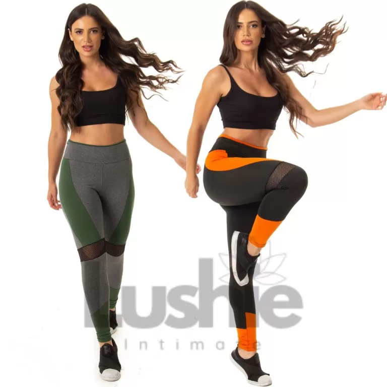 Calça LEG SUPLEX LISA Com Detalhes com detalhes e