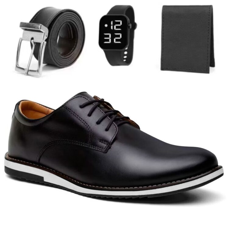 Kit Sapato Oxford Masculino Social Elegante de Cou