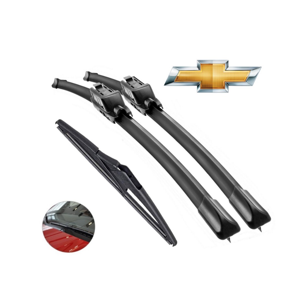 Jogo Palhetas Limpador de Parabrisa Silicone Chuva Gm Celta Corsa Onix Prisma Agile Classic S10