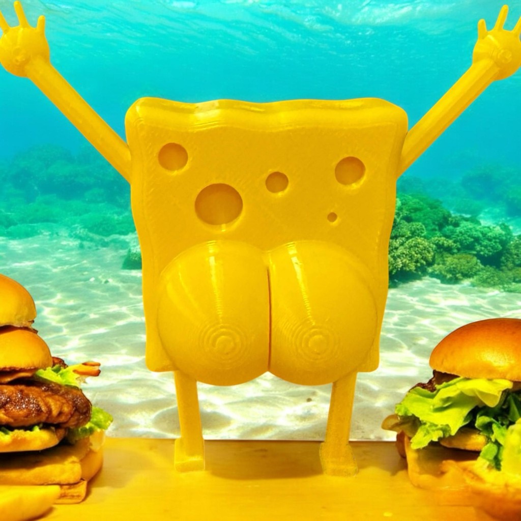 Ímã De Geladeira – Bob Esponja