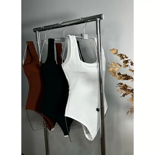 Body Regata Decote Quadrado Moda Verão Tecido Ana