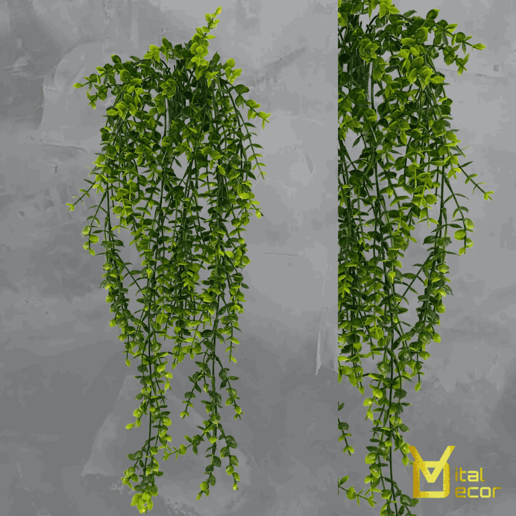 Kit c/4 Pendentes Folha Videira Artificial 80cm