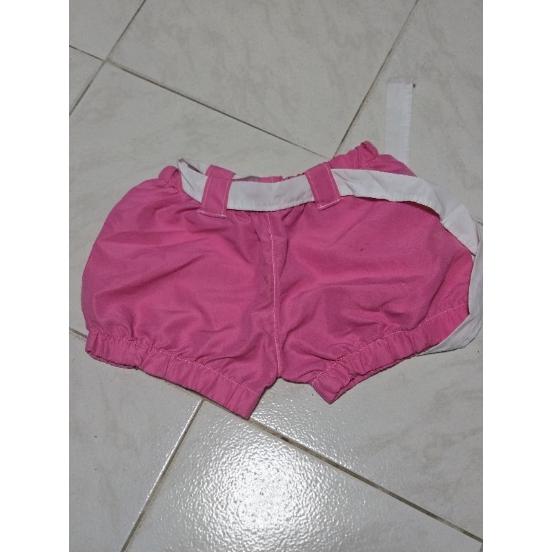 short infantil rosa tam 3.4 anos
