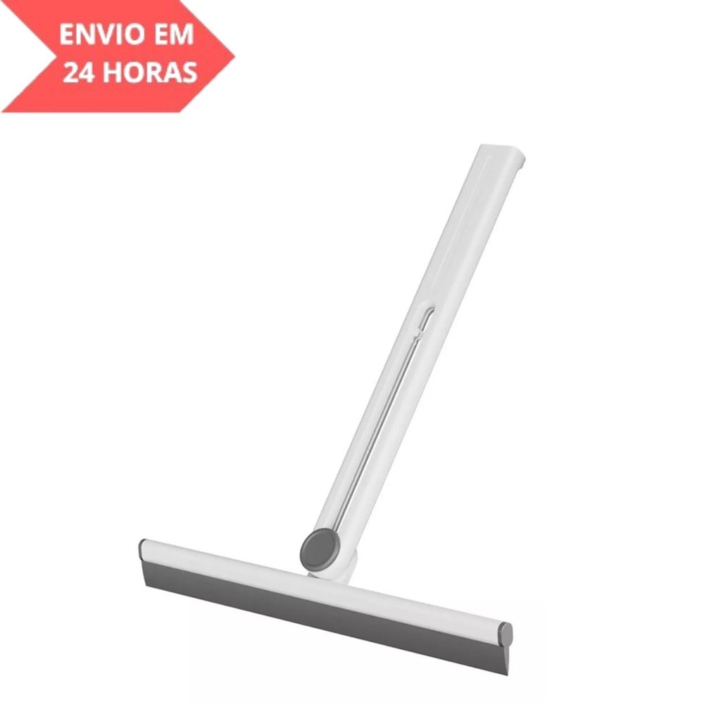 Rodo Limpa Vidro Modular com Cabo de Plástico 29,5x28cm