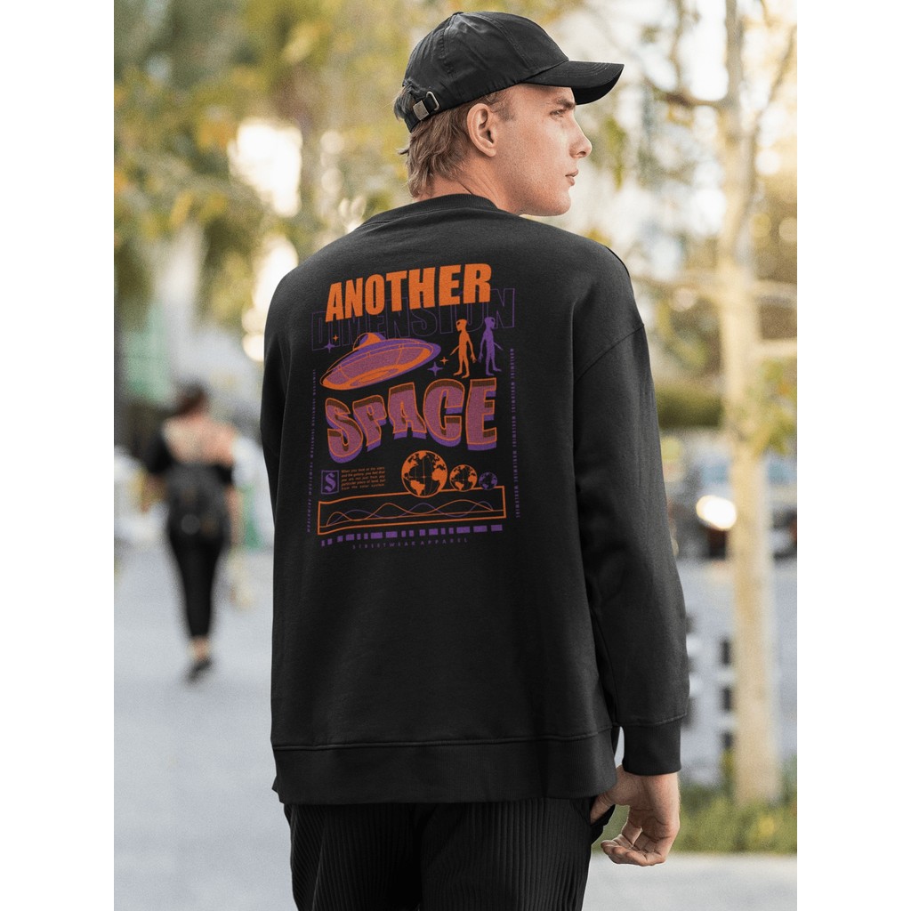 Moletom Careca Blusa de Frio Suéter Gola Redonda Masculino Casual Streetwear 100% Algodão Estampado