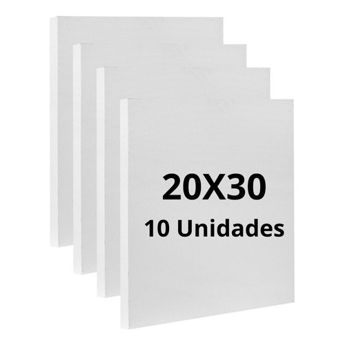 Kit com 10 Telas Para Pintura 20×30 P/ Tinta 