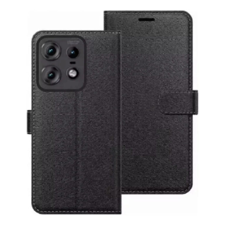 Capa Carteira Flip + Película 3D Para Motorola Mo