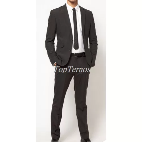 Alfaiataria de Classe: Terno Slim Preto + Colete S