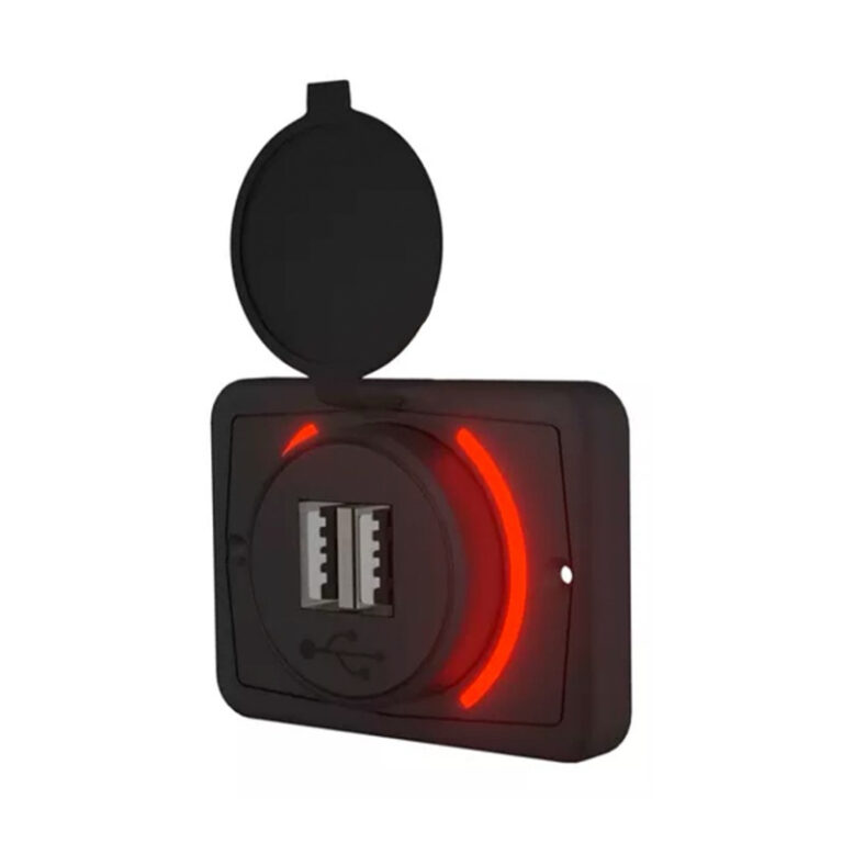 Tomada Carregador Veicular Usb Dc5v 3.1a 12/24v Le