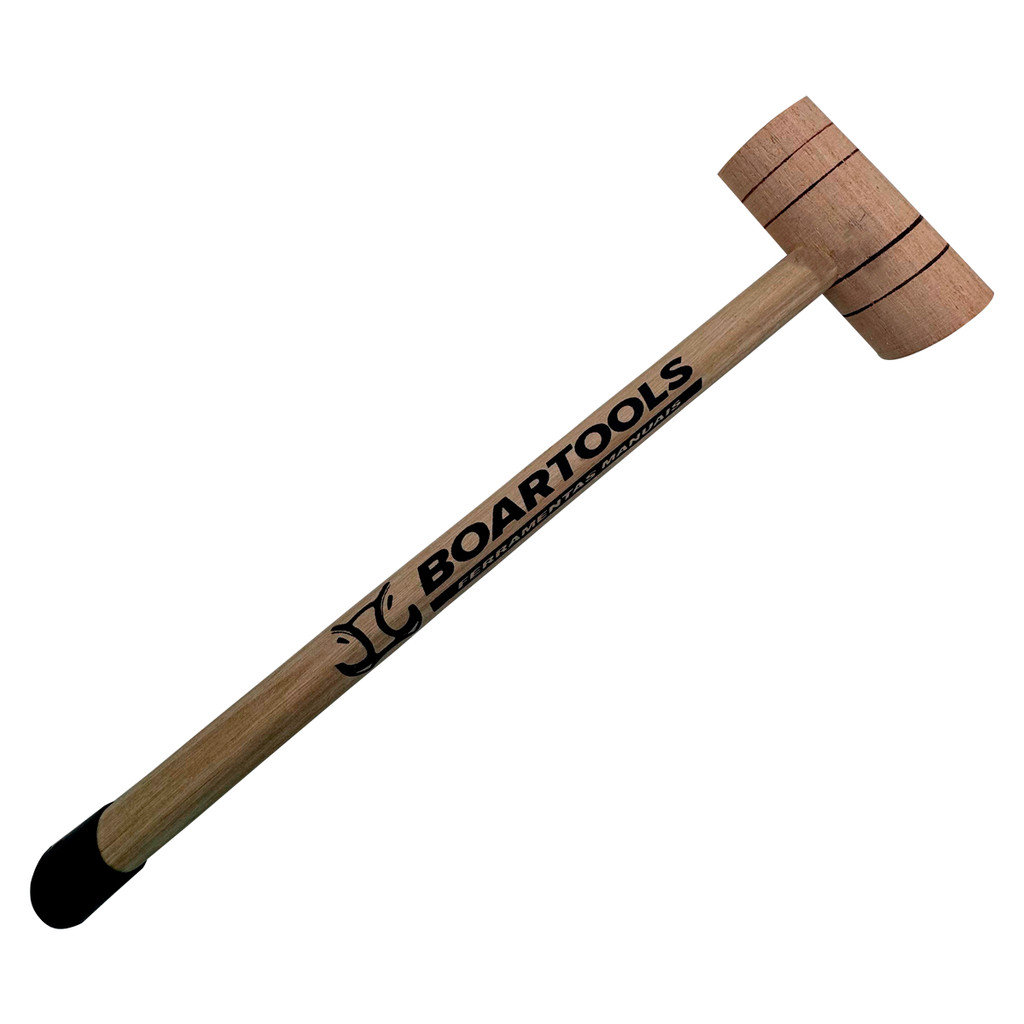 MARTELO DE MADEIRA COM CABO LONGO BATE PNEU CAMINHÃO, ÔNIBUS E CARRETA