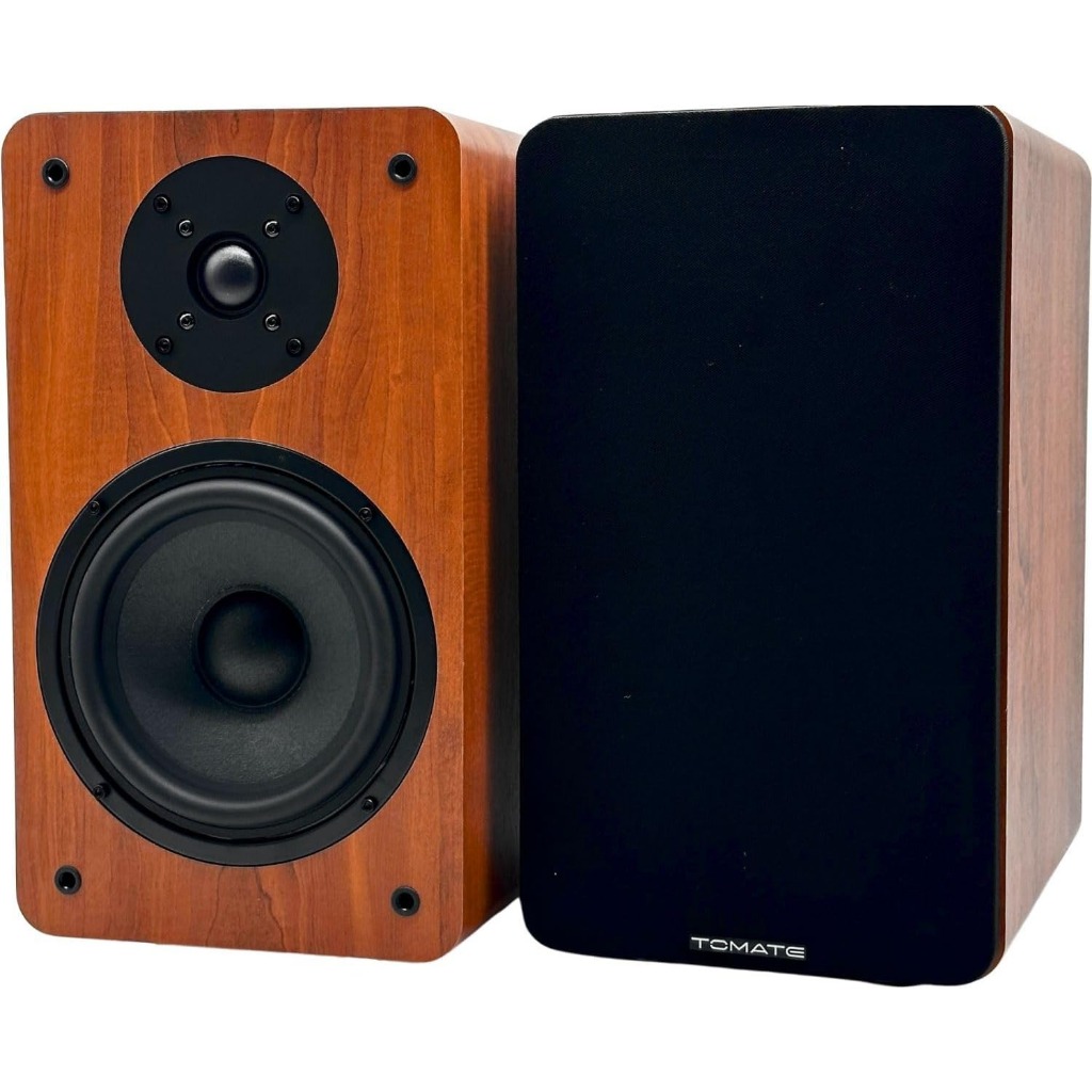 Caixa de Som Bluetooth 5.0 190W RMS Tomate MTS-2032 Madeira HDMI ARC Óptico USB RCA