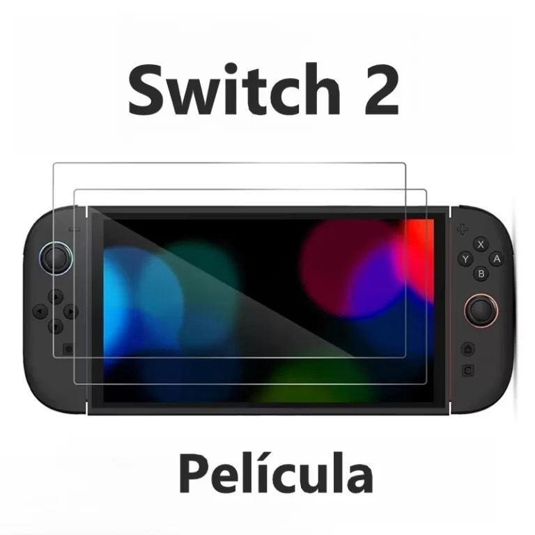 Película de Vidro Nintendo Switch 2 Tela Protetor