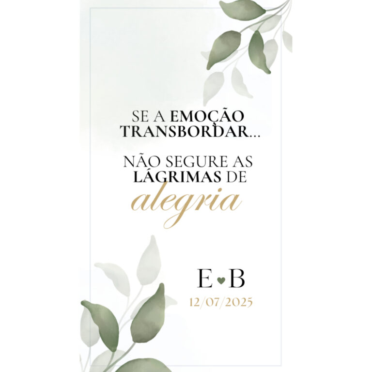 TAG/Arte para Lenços Lágrimas De Alegria Para Ca