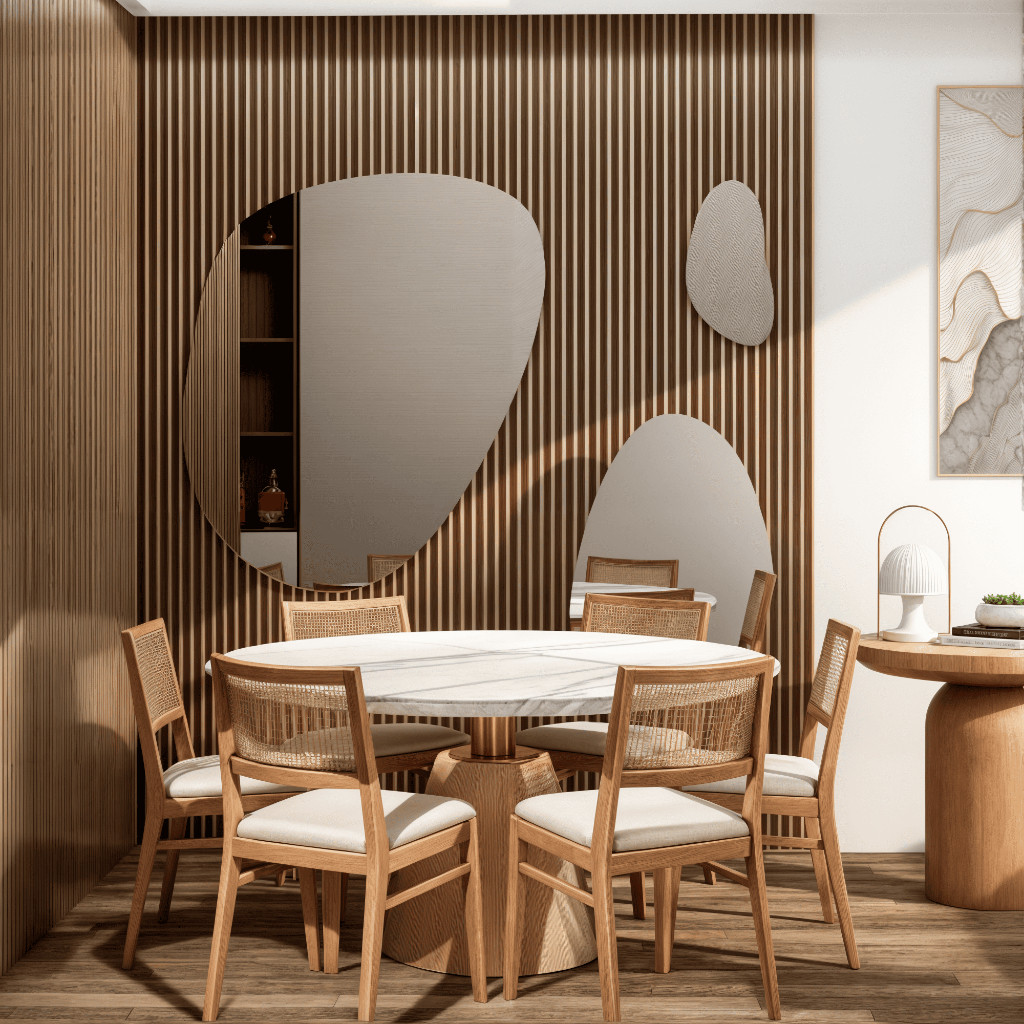 ENVIO FULL KIT ATÉ 20 PAINÉIS AUTOCOLANTE RIPADOS MDF 45X11CM PARA SALA QUARTO PAREDE
