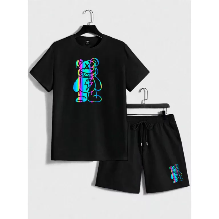 Conjunto Masculino Bermuda e Camiseta Algodão 30.