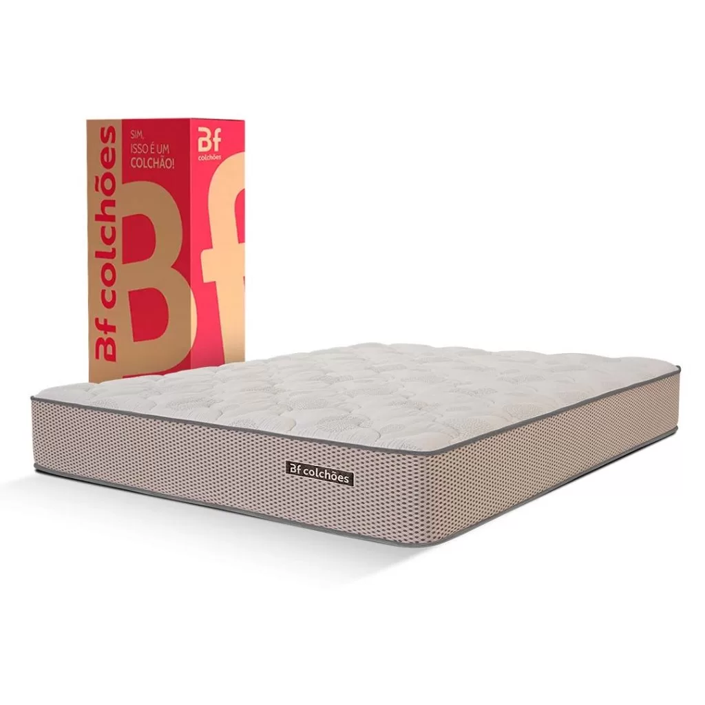 Colchão Casal D45 a Vácuo Brisa Molas Ensacadas 138×188 BF Colchões