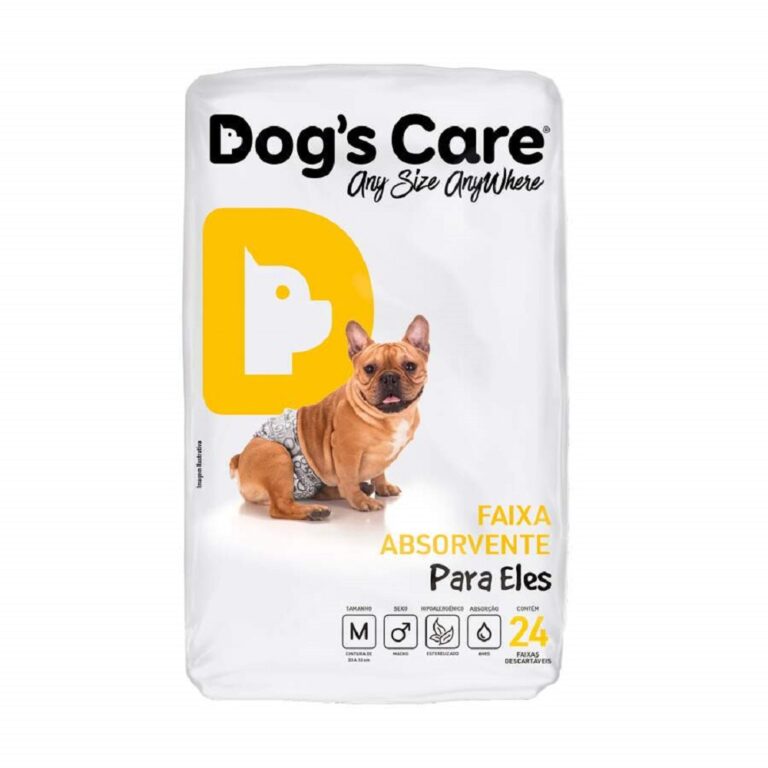 Fralda Descartável Higiênica p/ Cães Macho Dogs