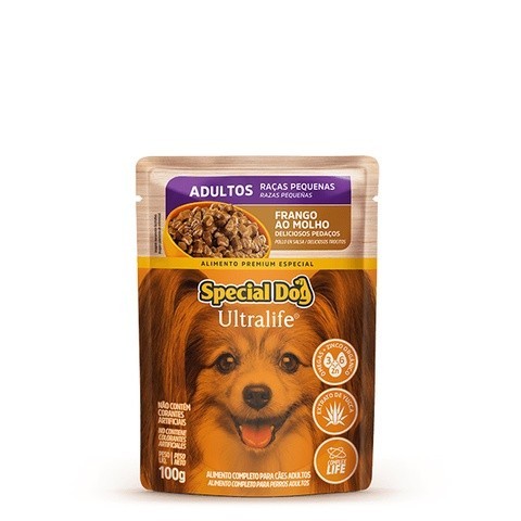 sache Ultralife Cães Adultos Porte Peq Frango ao 