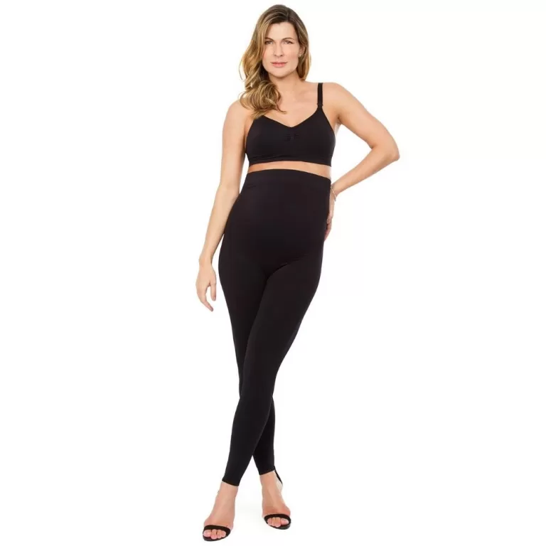 Calca Legging Plie Gestante Cintura alta Linha Mat