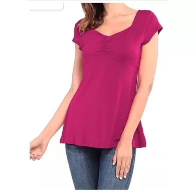 Blusa Gestante, Manga Curta, Gravida