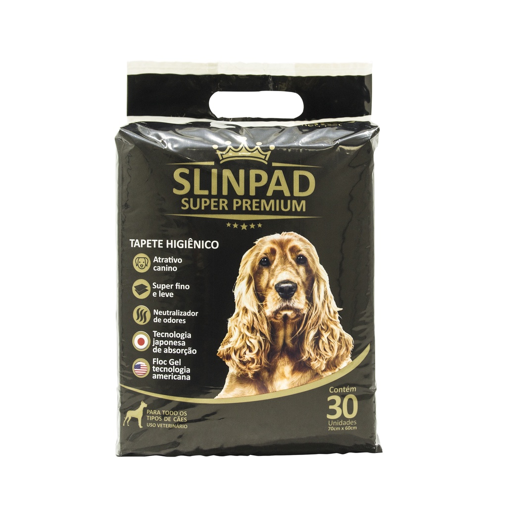 Tapete Higiênico Super Premium 70×60 30un Slinpad Brincalhão