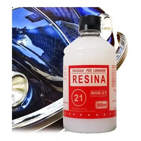 Resina Auto Brilho Pintura Carro Efeito Teflon 500
