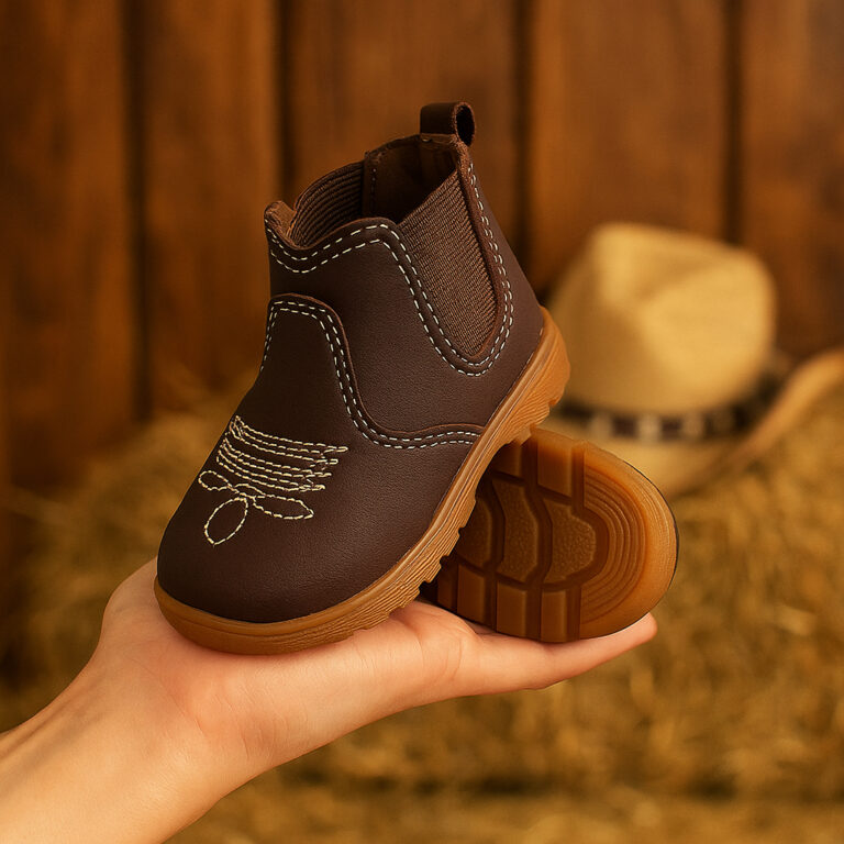 Bota Botina Jeca Jequinha Bordada Infantil 20 ao 2