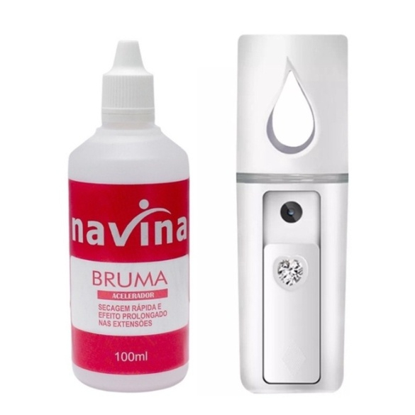 Kit Nano Mister + Bruma Navina Alongamento Cilios 