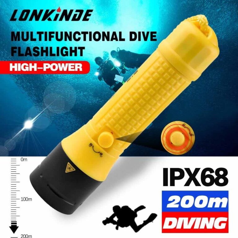 XM L2 Lanterna LED De Mergulho De À Prova Dágua 