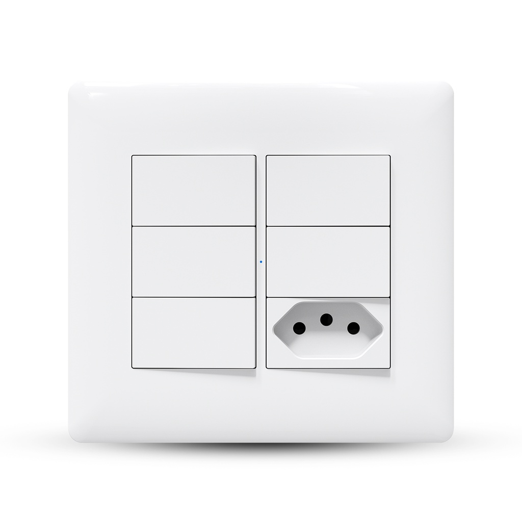 Interruptor e tomada 4×4 inteligente com wifi AGL